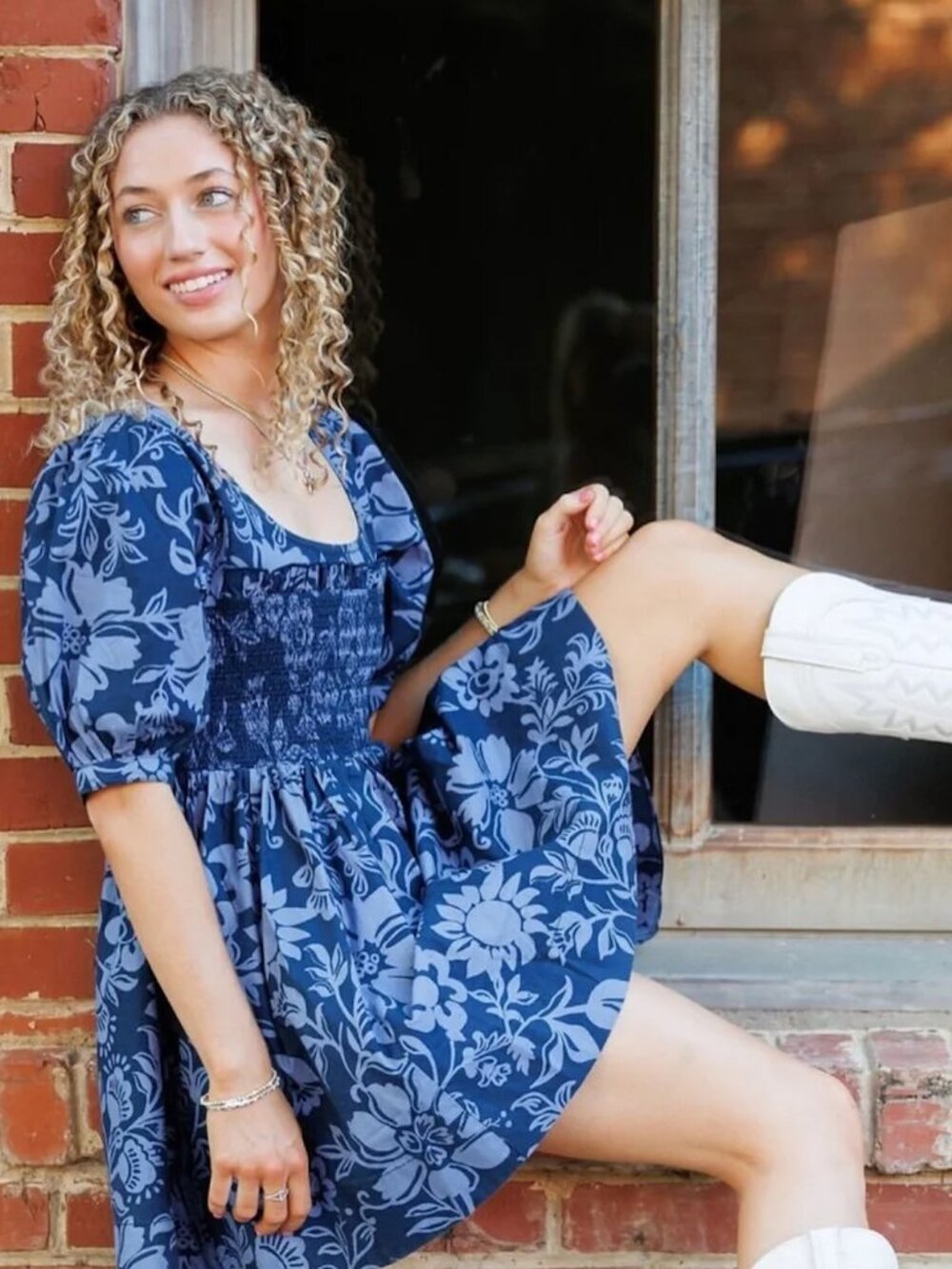 NWT Free People Dear Delilah Mini Dress Size M